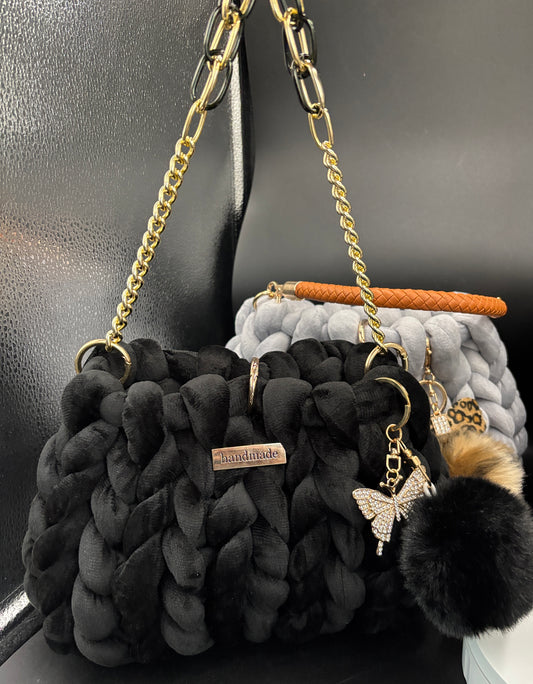 Handbag “black pearl”