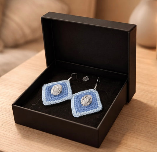 Earrings “Blue eye”