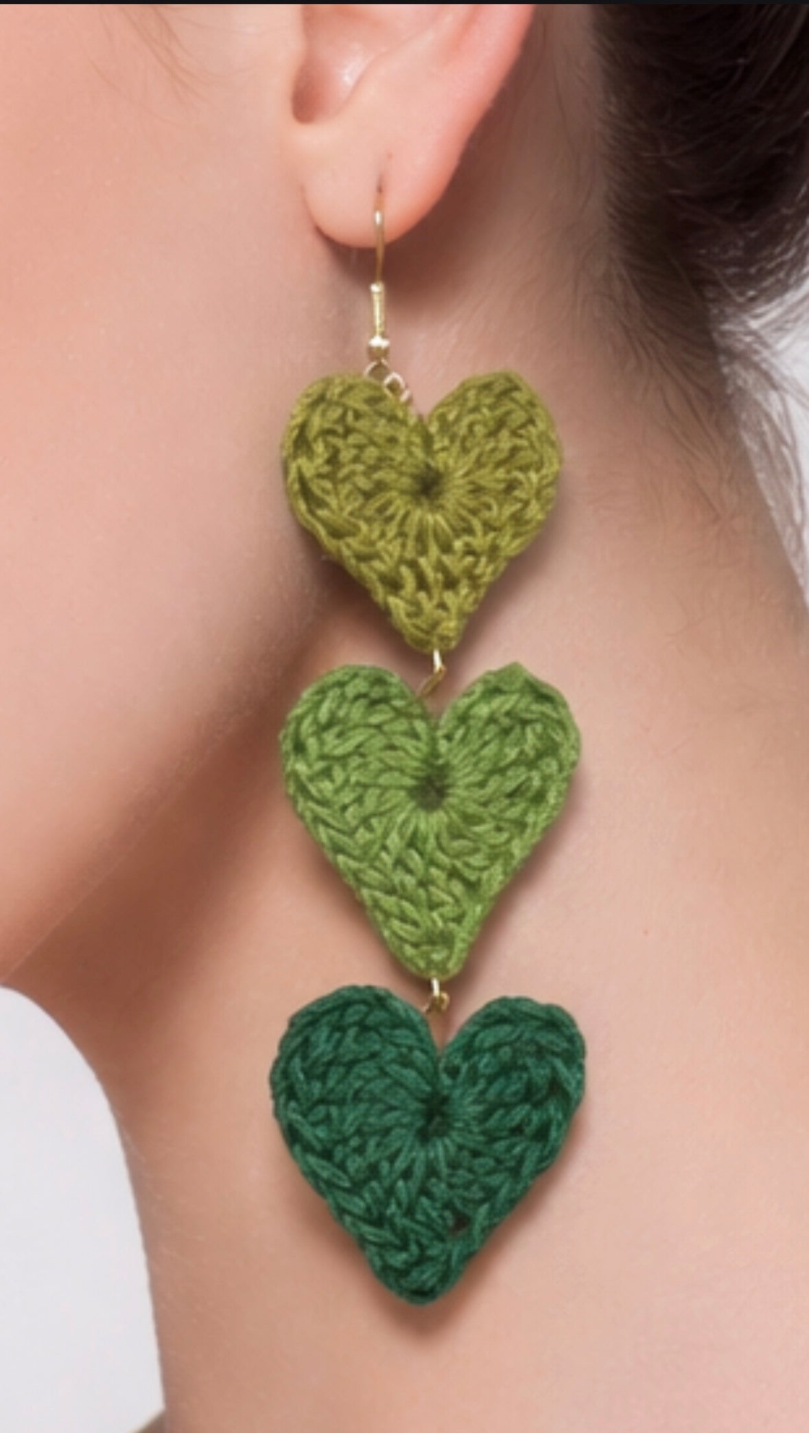 Handmade crochet earrings