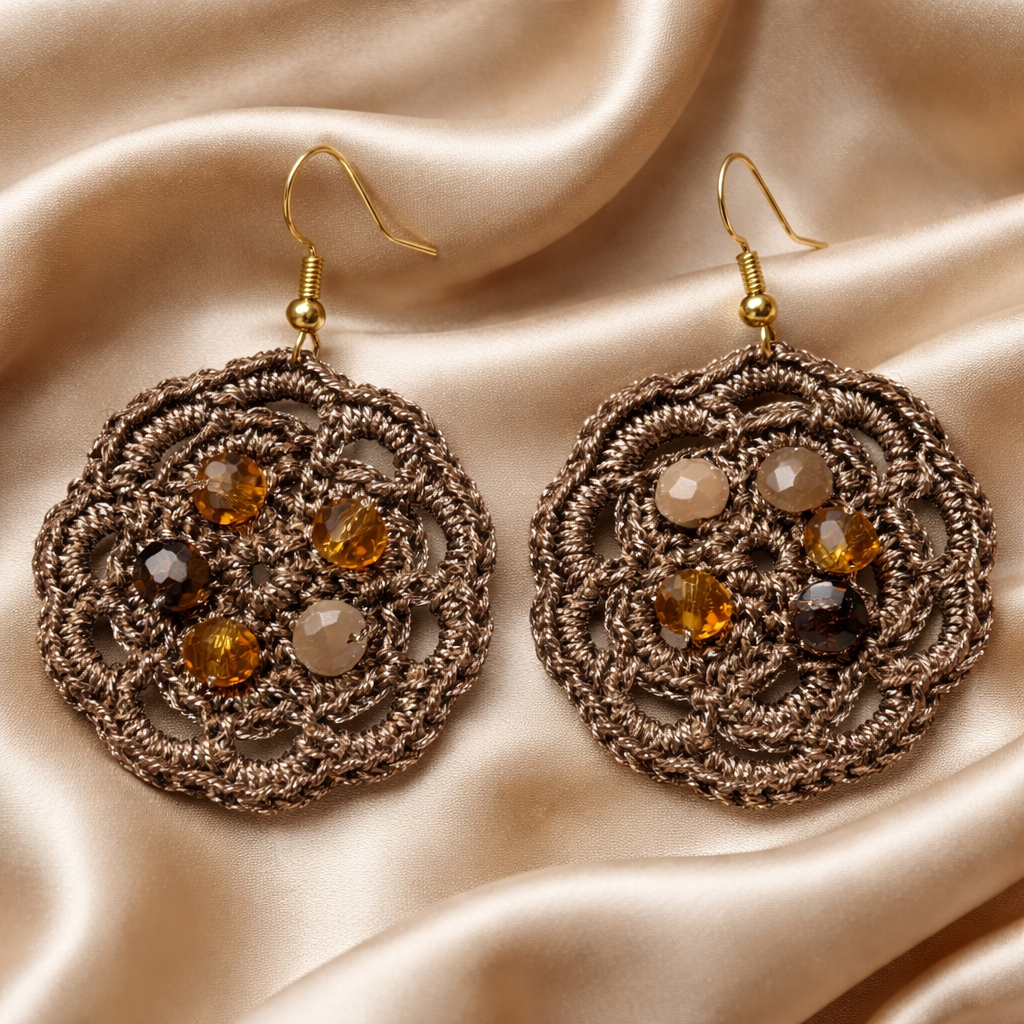 Earrings “amber”