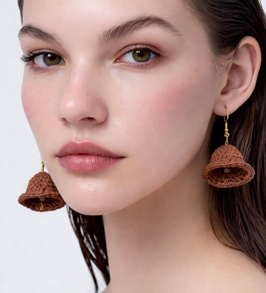 Handmade crochet earrings