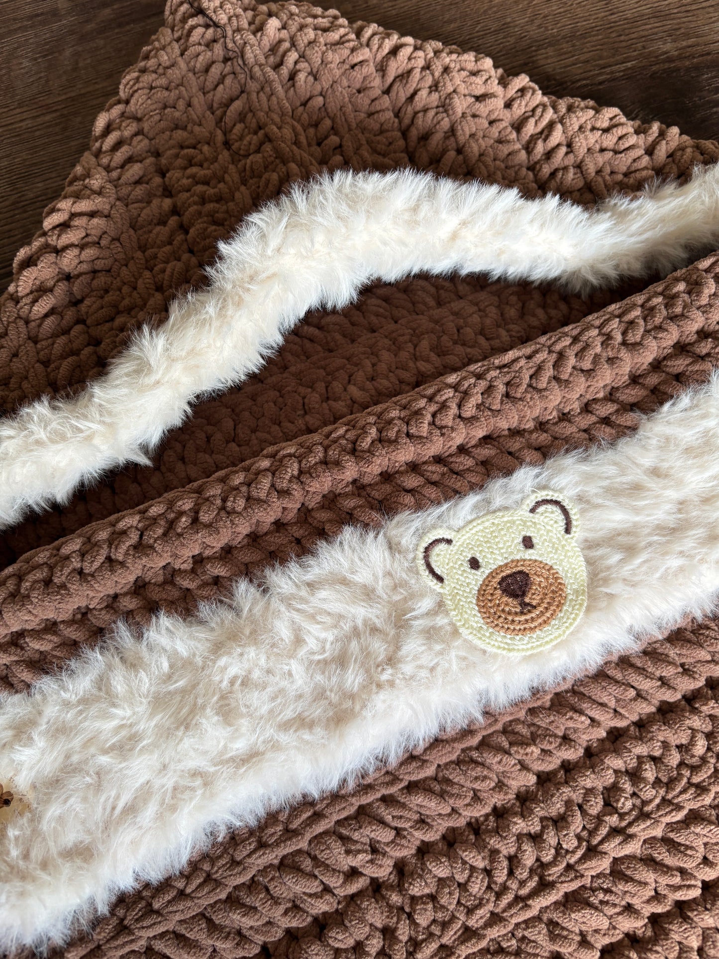 Handmade Crochet Baby Cocoon