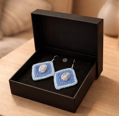 Earrings “Blue eye”