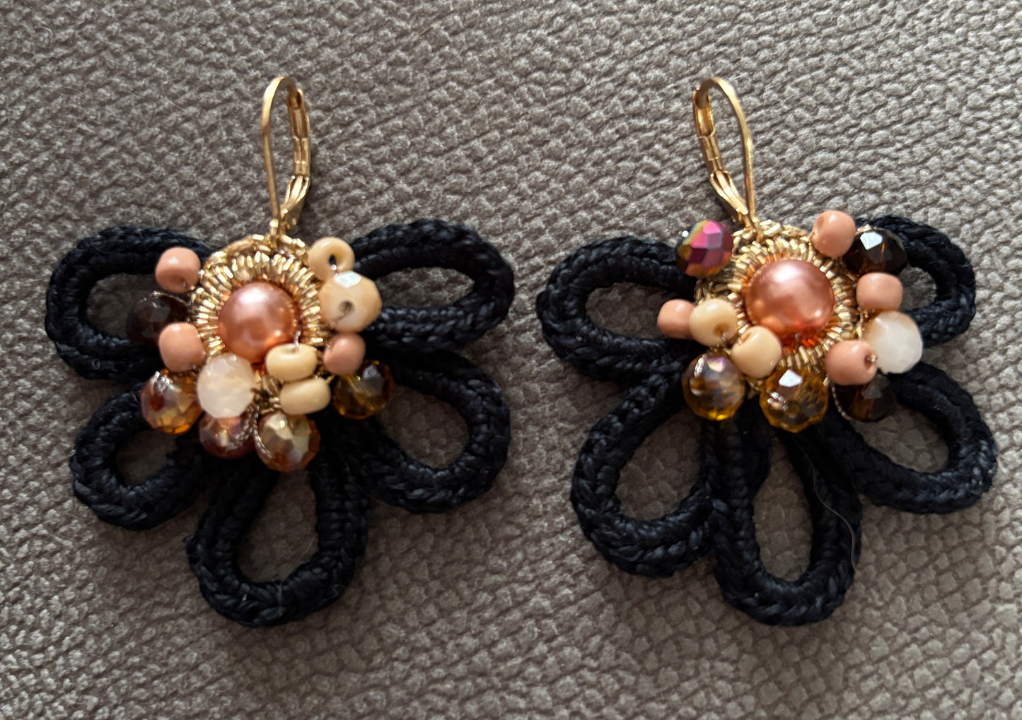 Earrings “onyx”