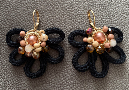 Earrings “onyx”