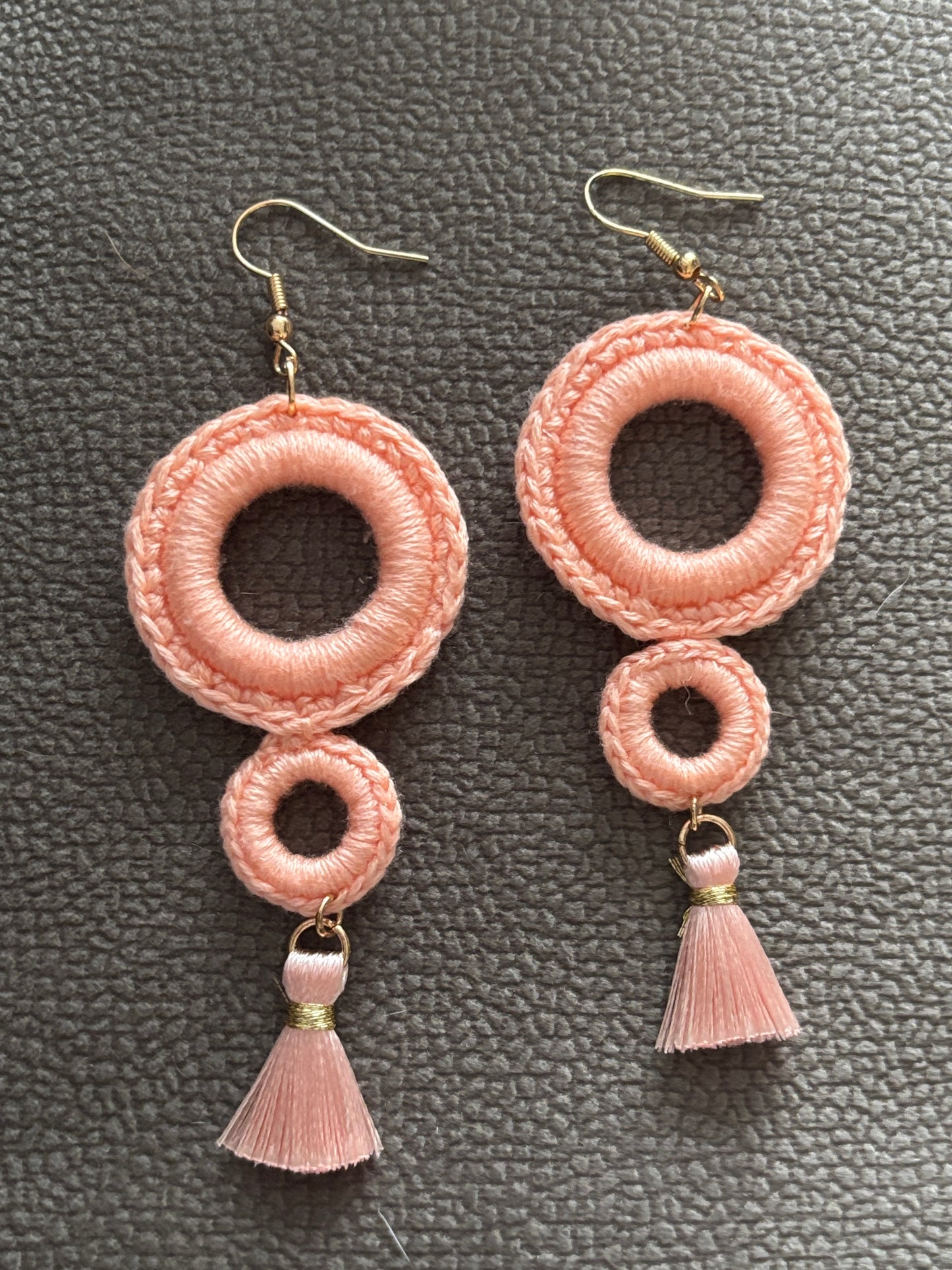 Handmade crochet earrings