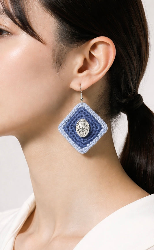 Earrings “Blue eye”