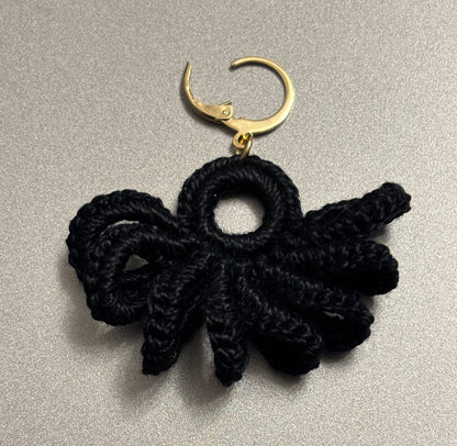 Earrings “black vela”