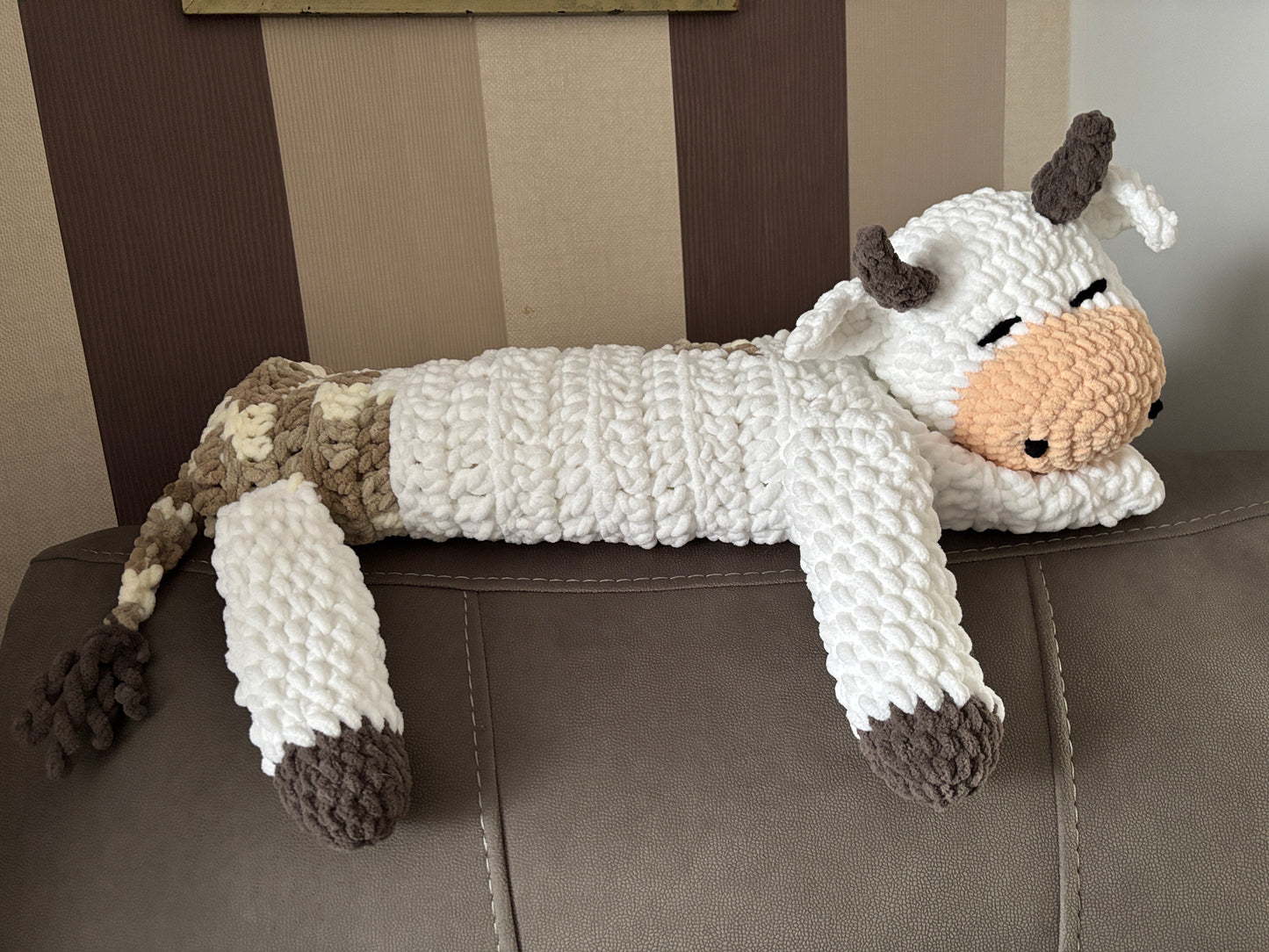 Crochet Baby Blanket Lovey (Blanket & Cuddly Toy in One)