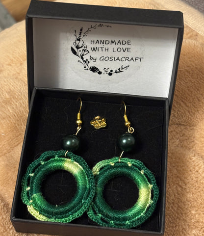 Earrings “forest “