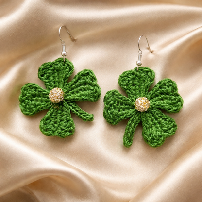 Earrings “Shamrock”